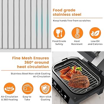 Amazon.com: Air Fryer Replacement Parts for Ninja Foodi FG551